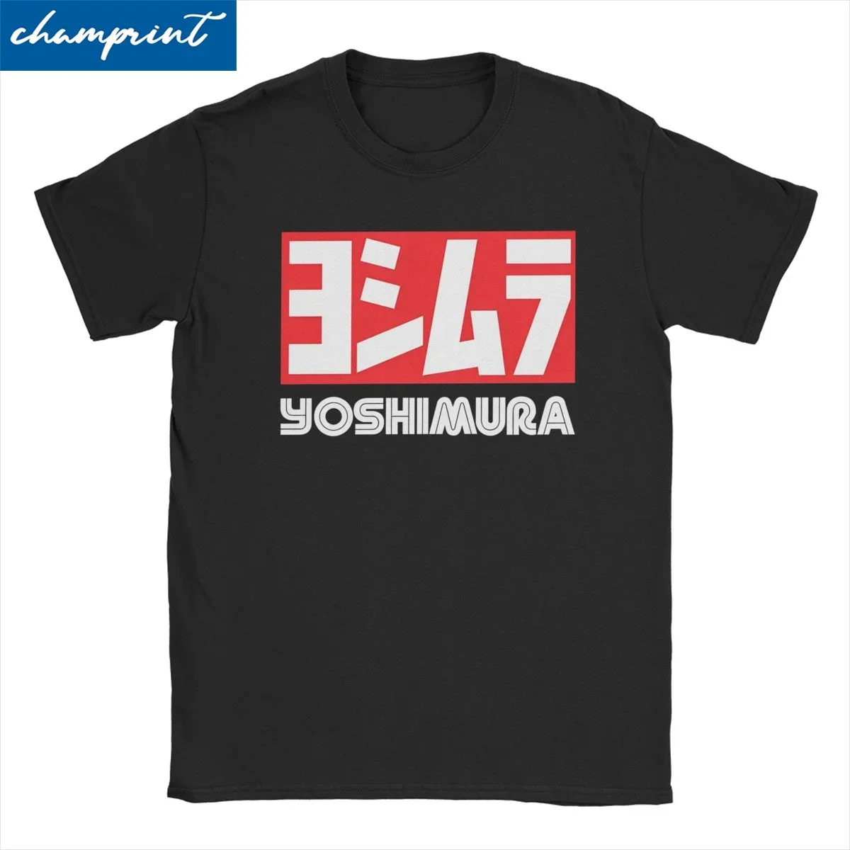 Japanese Motorcycle Race Biker Rider for Men Women T Shirt Yoshimura  Tee  Short Sleeve Round Collar T- Cotton  Tops