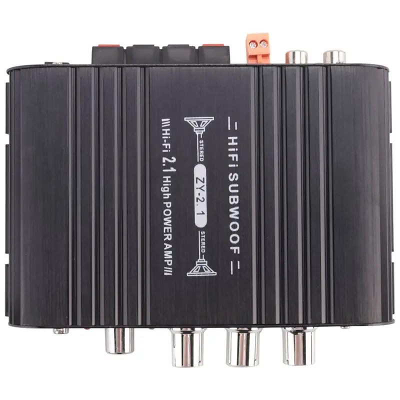 Y44A 2X ST-838 HIFI Amplifier 2.1 Channel Car MP3 for Amp AUX Input for Super Bass 20Wx2+40W