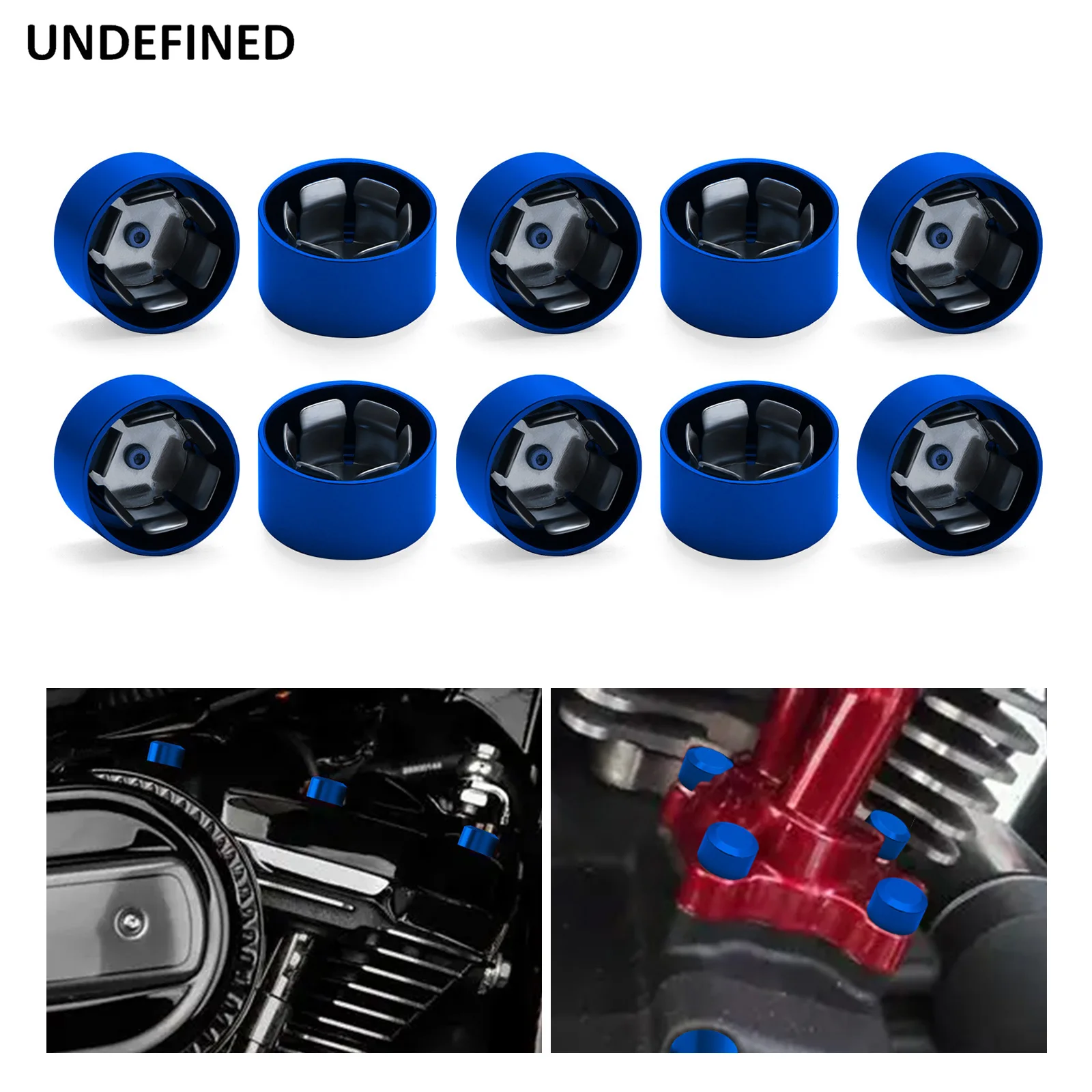 10Pcs Motorcycle He…