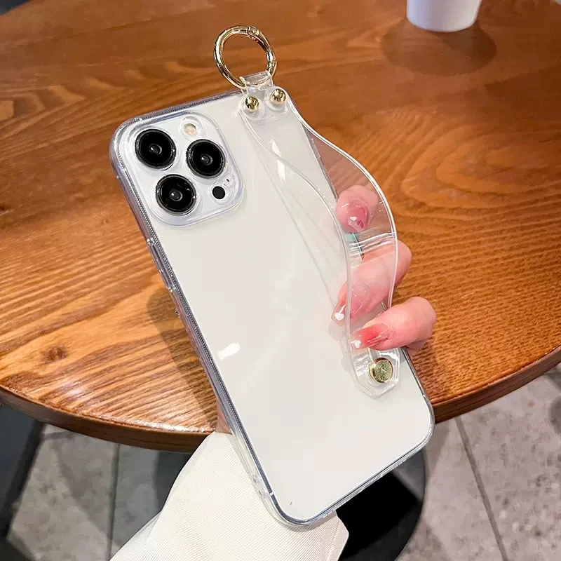 ل OnePlus NORD 2 N20 CE 2 2T CE2lite ACE 2 Ace3V 10R حافظة شفافة شريط للرسغ حامل #6