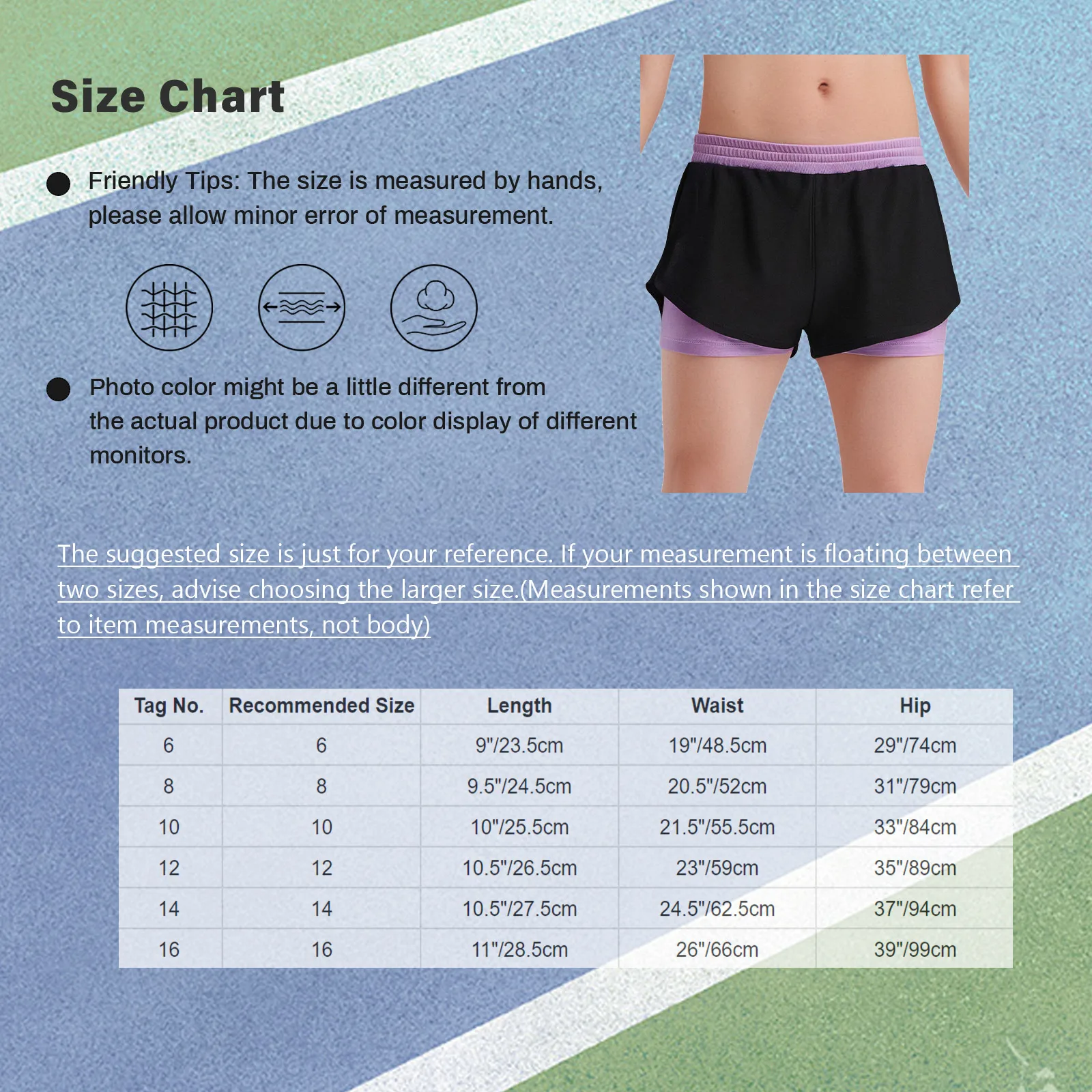 Pantaloncini sportivi da yoga per bambini per bambini Abbigliamento da allenamento per ragazze Pantaloncini a contrasto a doppio strato Costumi da ciclismo per corsa