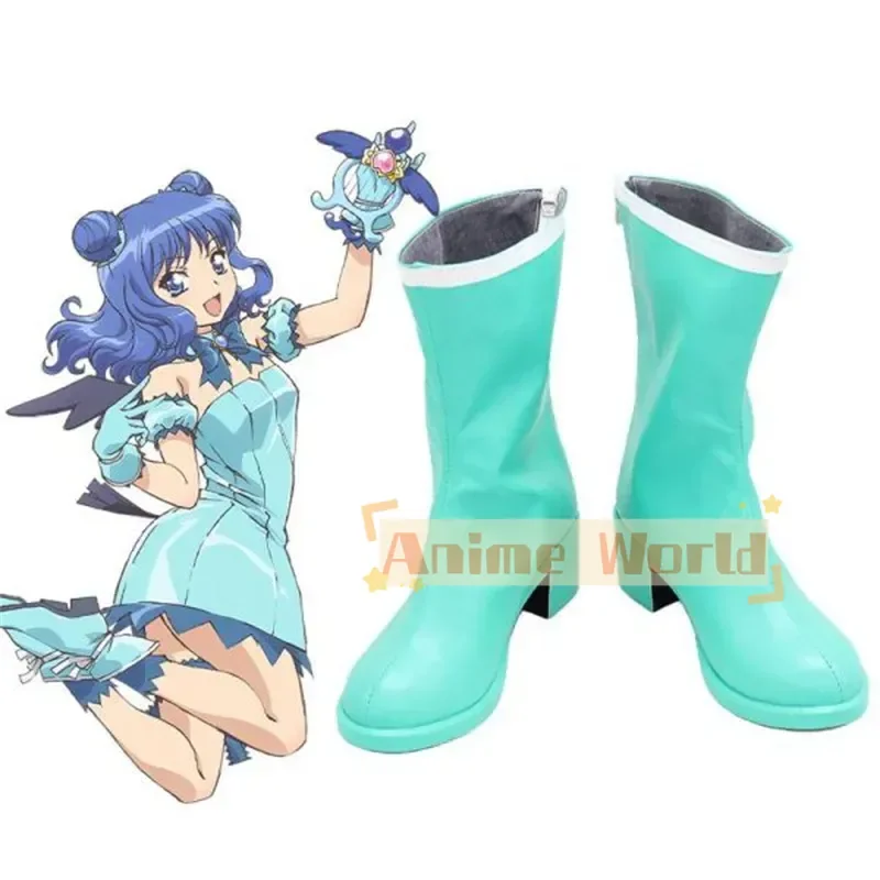 

Tokyo Mew Mew Mint Aizawa Cosplay Shoes Custom Made Halloween Carnival Party Props
