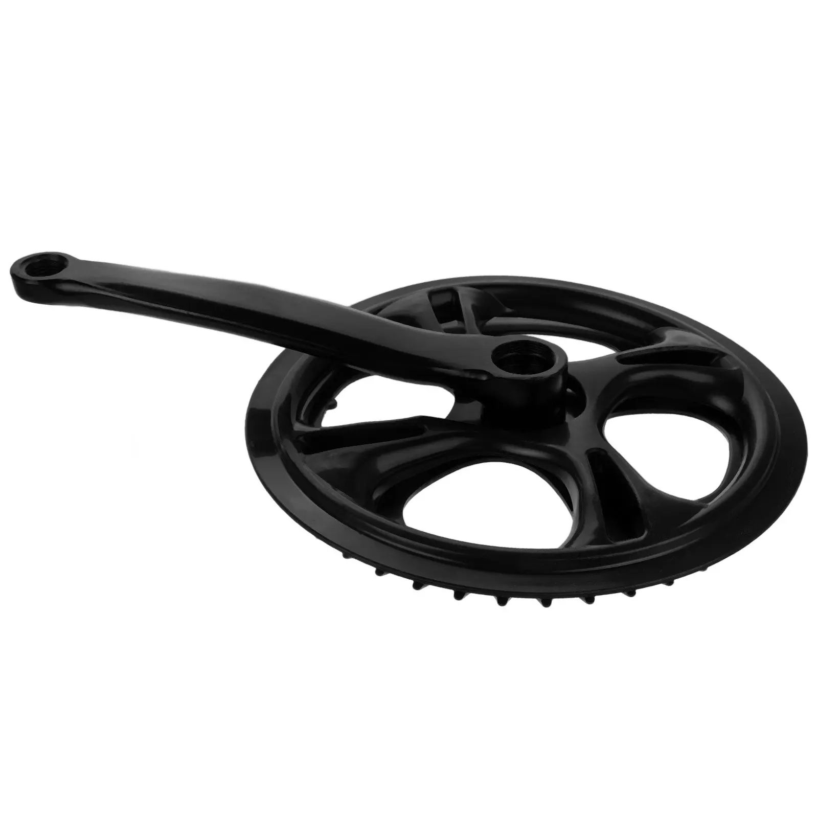 

Комплект шатунов для велосипеда, односкоростной, 42T, квадратный конусный шатун, совместим с горными, шоссейными и гибридными велосипедами, простая установка, удлиненный