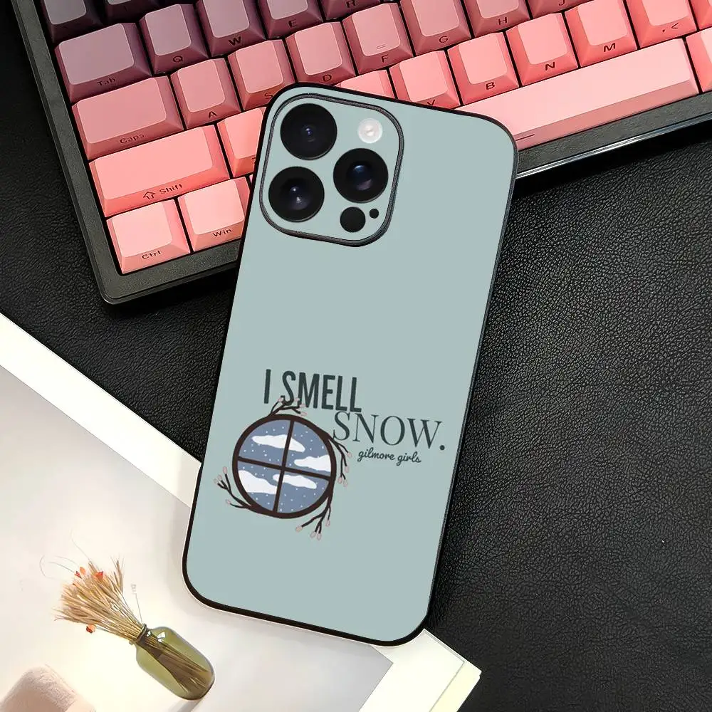 حافظة هاتف G-Gilmore Girls أنيمي لهاتف آيفون 16 15 14 13 12 17 PRO MAX PLUS حافظة صغيرة من مادة البولي يوريثان الناعمة والصديقة للبشرة #2