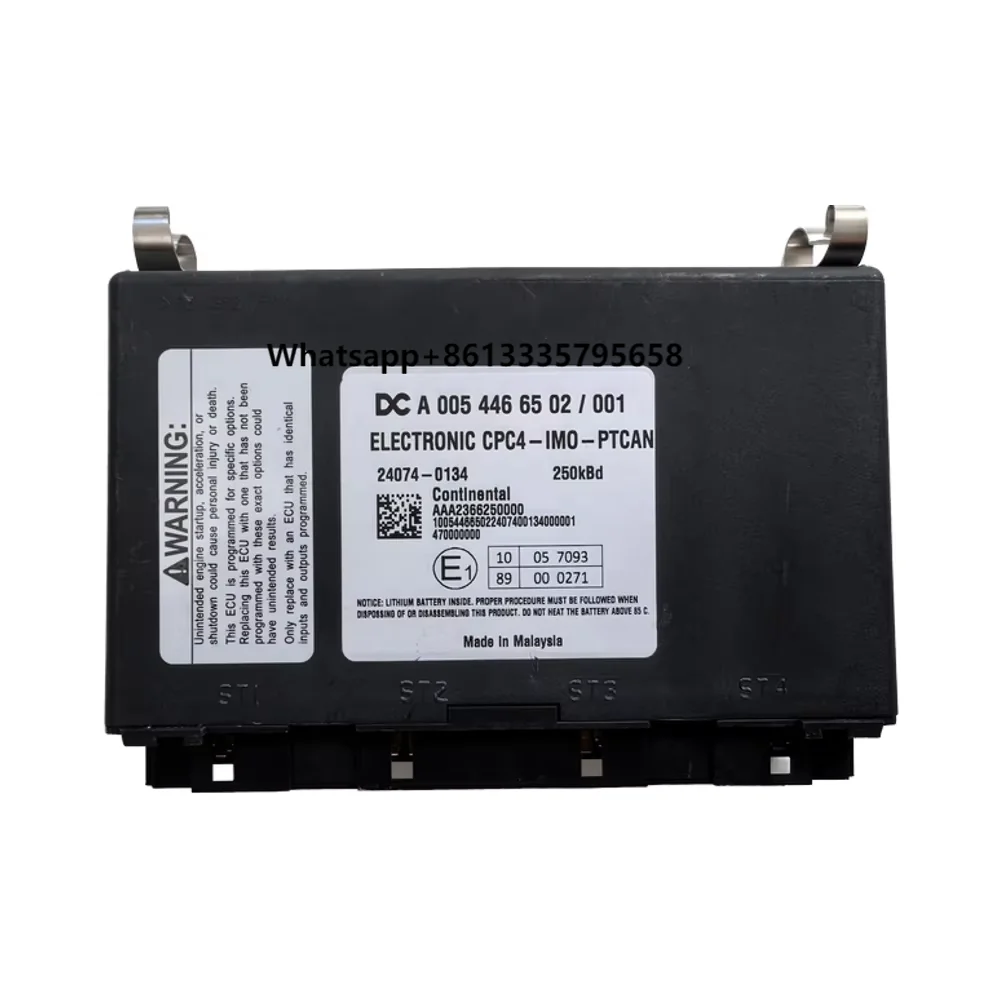 

New A0054466502 Electronic Control Unit (ECU ECM) for Benz Truck Independent Automotive Electronics Parts