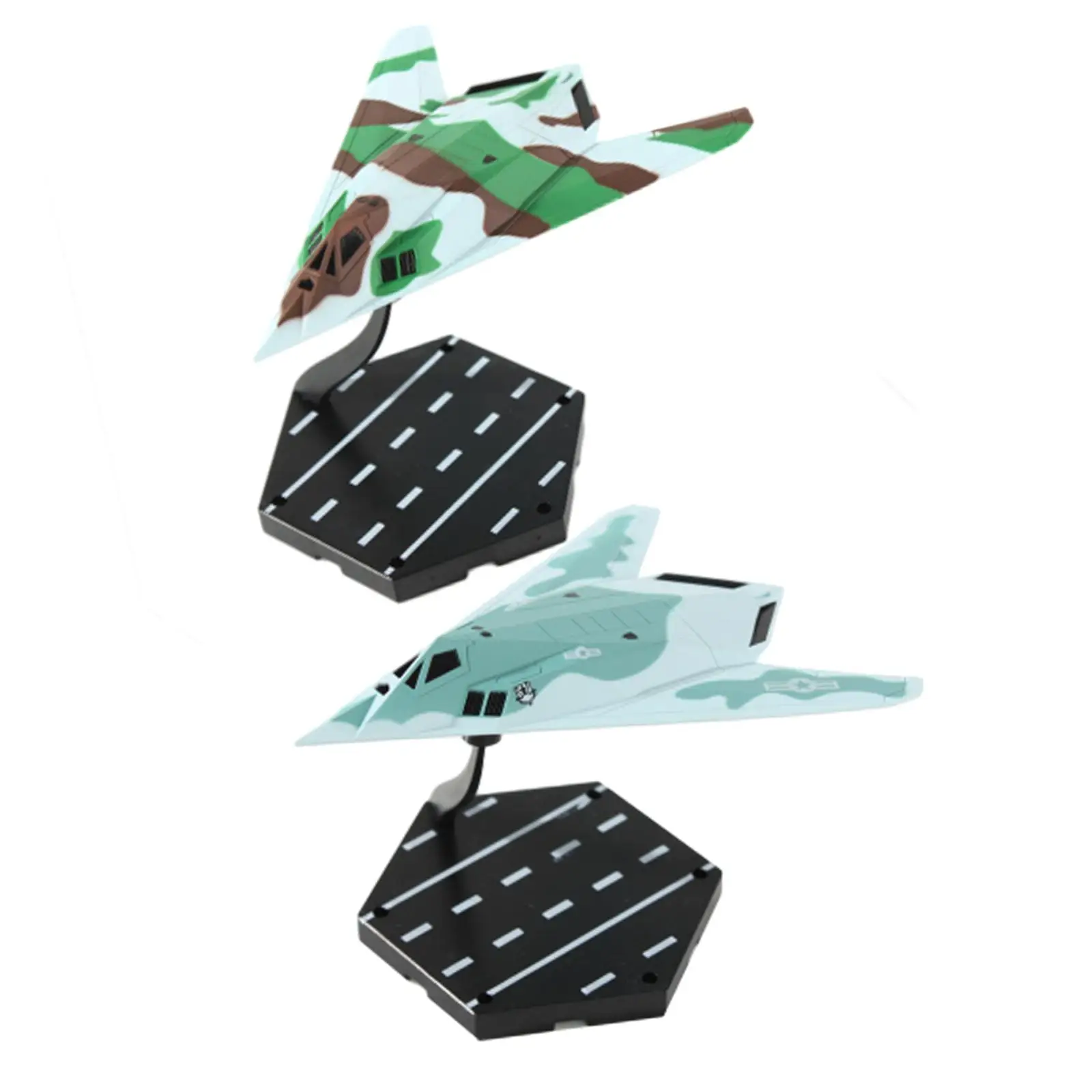 

1/144 F117 Diecast Fighter Model Kids Adults Toy Tabletop Decor Souvenir Retro