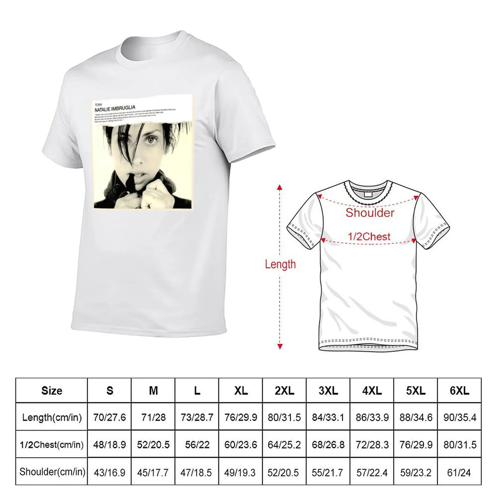 Natalie Imbruglia T-Shirt man graphic t shirt anime tshirt T-Shirt