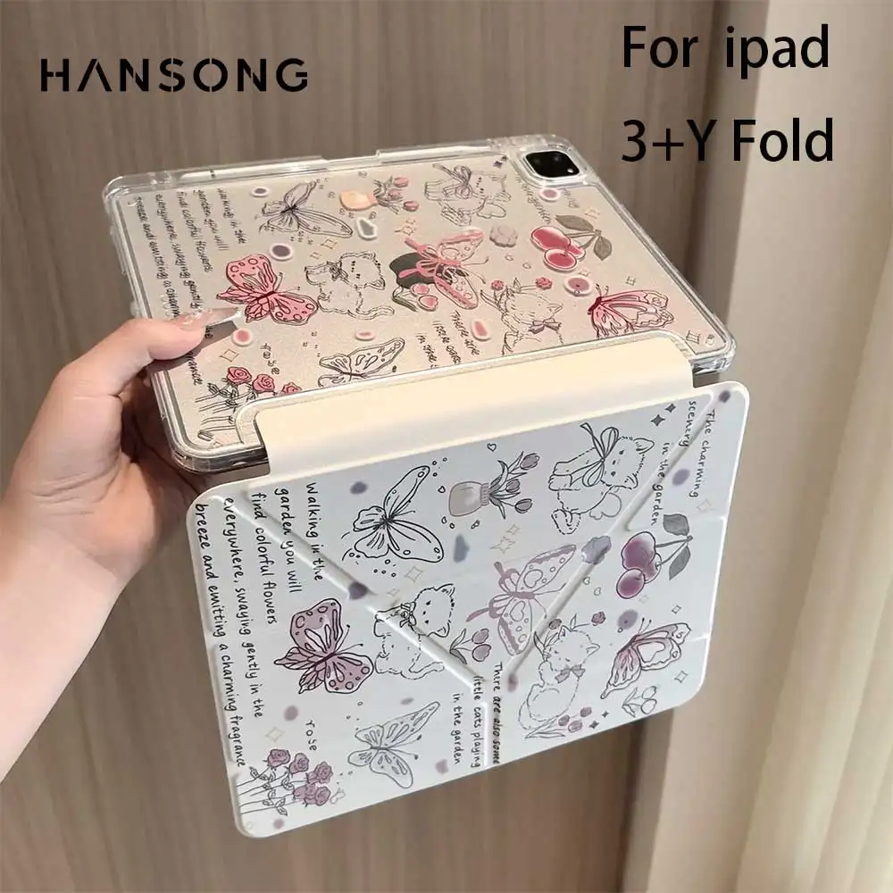 Smart Case for iPad 7th 8th 9th 10.2 iPad Air 11 11th 11 Pro 11 M5 12.9 13 M4 M5 2 3 4 9.7 for iPad Air 5 4 10.9 10th Gen Case