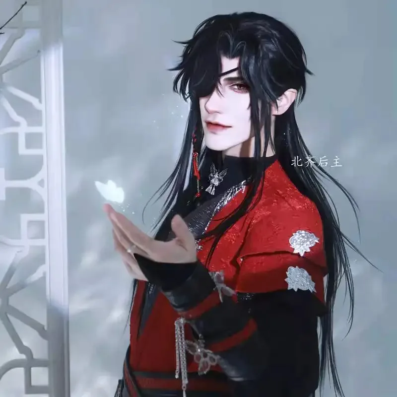 Serie de televisión china TGCF Tian Guan Ci Fu Xie Lian Hua Cheng disfraz de Cosplay Hua Cheng Cos vestido Hanfu conjunto completo