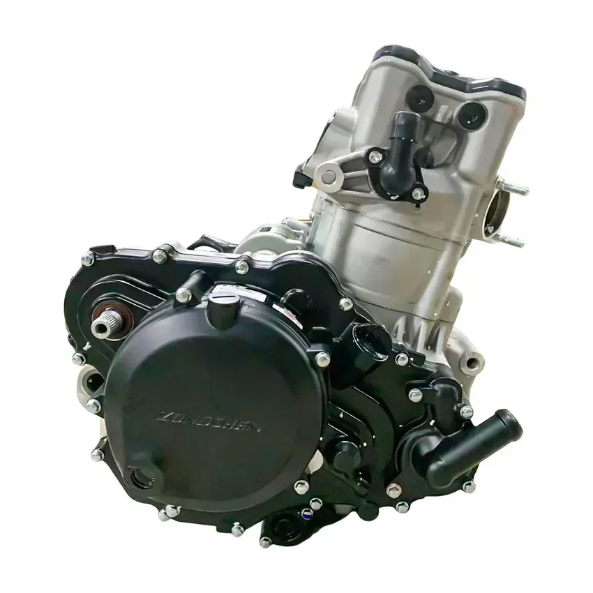 ZONSEN NC450S 4 Stroke mesin motor, mesin sepeda motor kamera tunggal 450cc 4 katup 4 Stroke assembly 450cc perakitan mesin sepeda motor