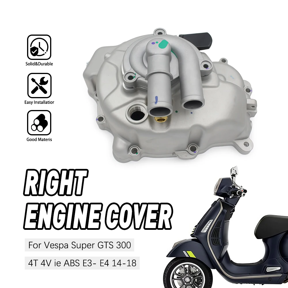 قطع غيار الدراجات النارية غطاء المحرك الأيمن مستقر لـ MP3 250 300 IE LT MP3 4T 4V IE ERL IBRIDO 300 BUSINESS SPORT ABS E4 300 2016-2020