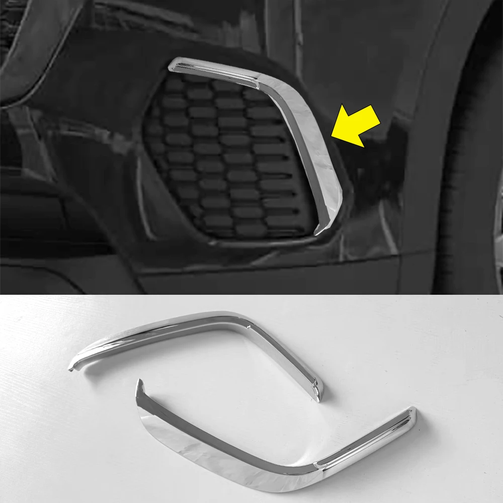 accessoires-pour-mazda-2025-2026-cx-70-cx70-garniture-de-pare-chocs-lateral-avant-chrome-garniture-de-moulage