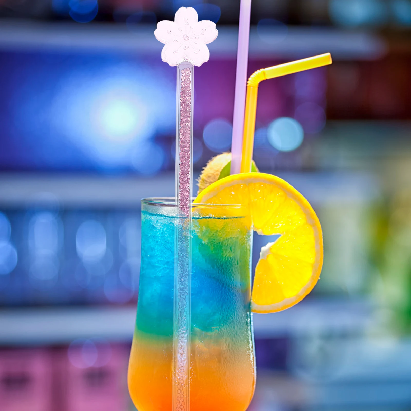 

1 шт., стеклянный стержень для перемешивания, цветочный дизайн, сок, напиток, мадлер, барный инструмент, миксер для коктейлей, чай, кофе, мороженое, кухонные аксессуары