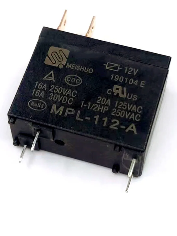 

2 PCS MPL-112-A 12V Relay 4 Pins