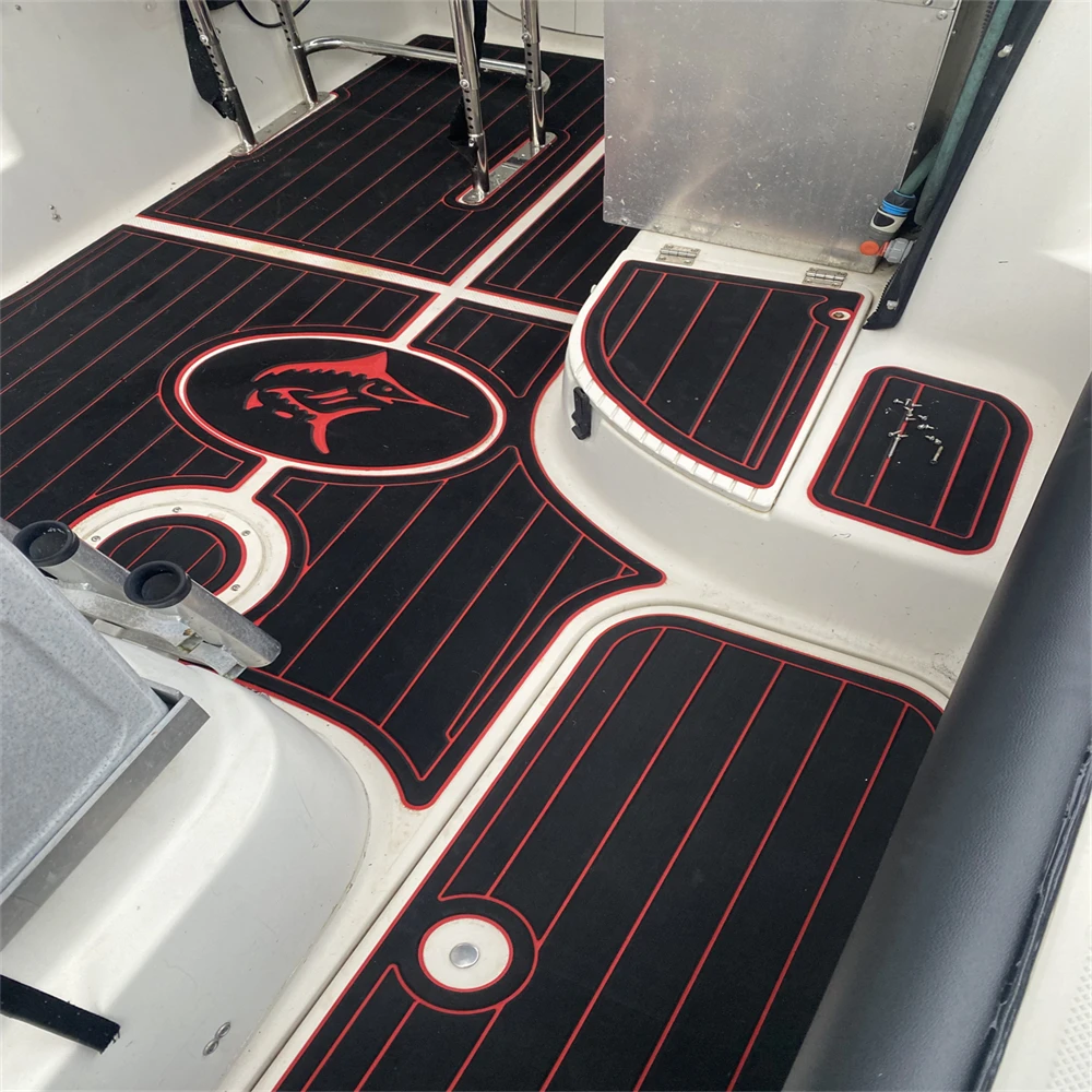 2004 Bayliner Trophy 2052 Inboard Boat EVA Foam Faux Teak Deck Floor Pad Mat