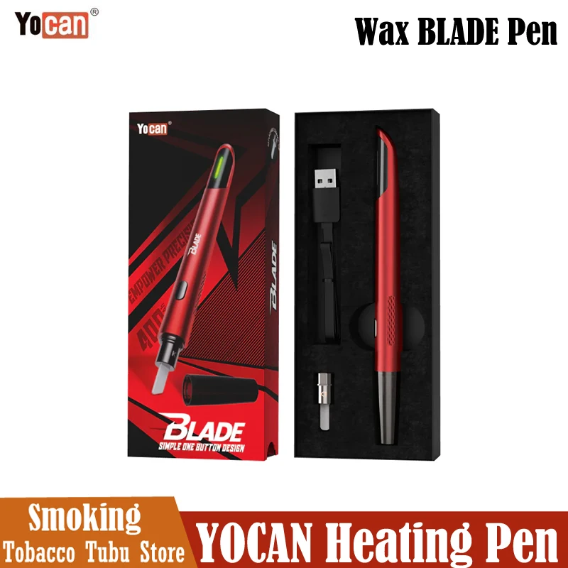 

Original yocan BLADE Professional Knife Pen 400mah Rechargeable Battery Ceramic Heating Elements Variable Voltage Heating Pen