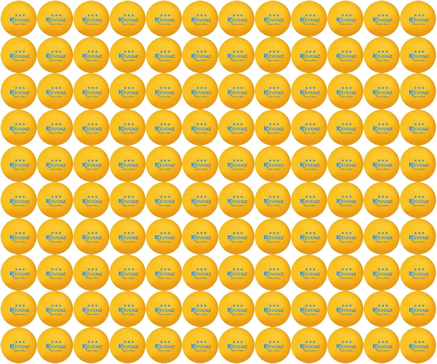 

3 Star Table Tennis Balls, 40+mm Advanced Bulk Outdoor Ping Pong Balls in Orange and White