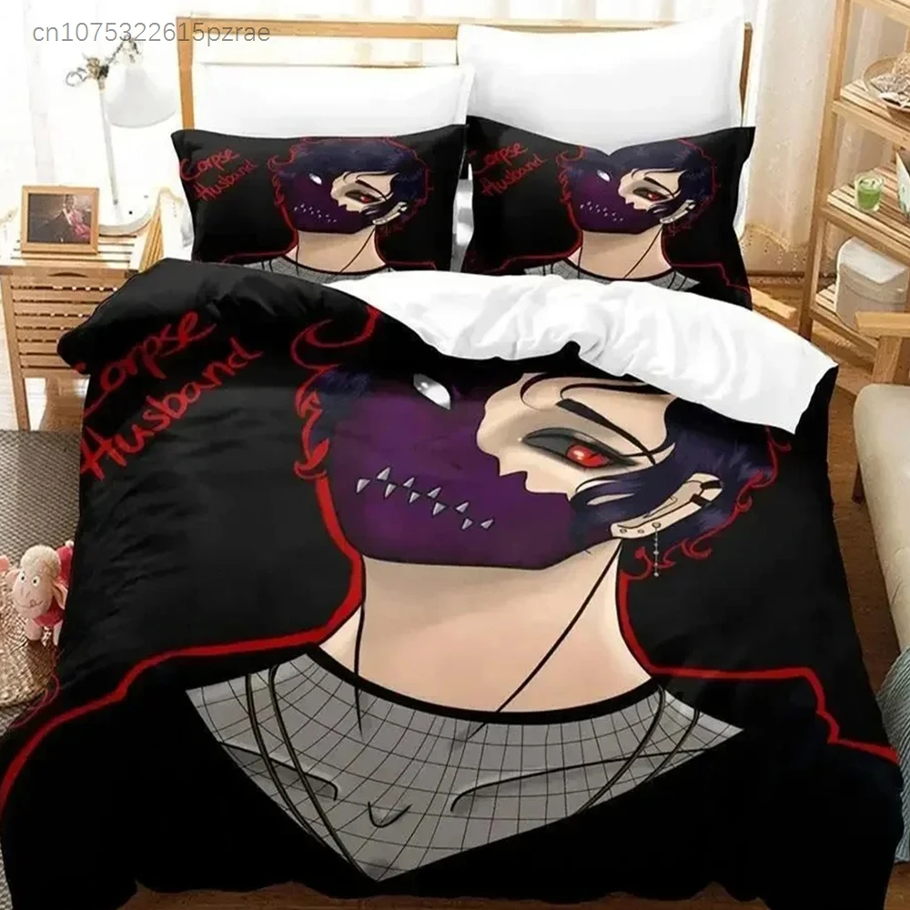 Corpse Husband Bedding Set 3D Printed Suitable For Bedroom Duvet Cover Set With Pillowcases Kids Home Textile