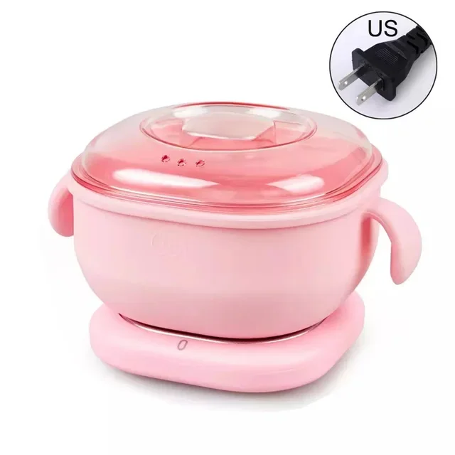 Portable Silicone Wax Warmer 400ML Foldable Wax Heater Hair Removal Wax Machine SPA Body Epilator Paraffin Wax Pot  Travel Yaqi