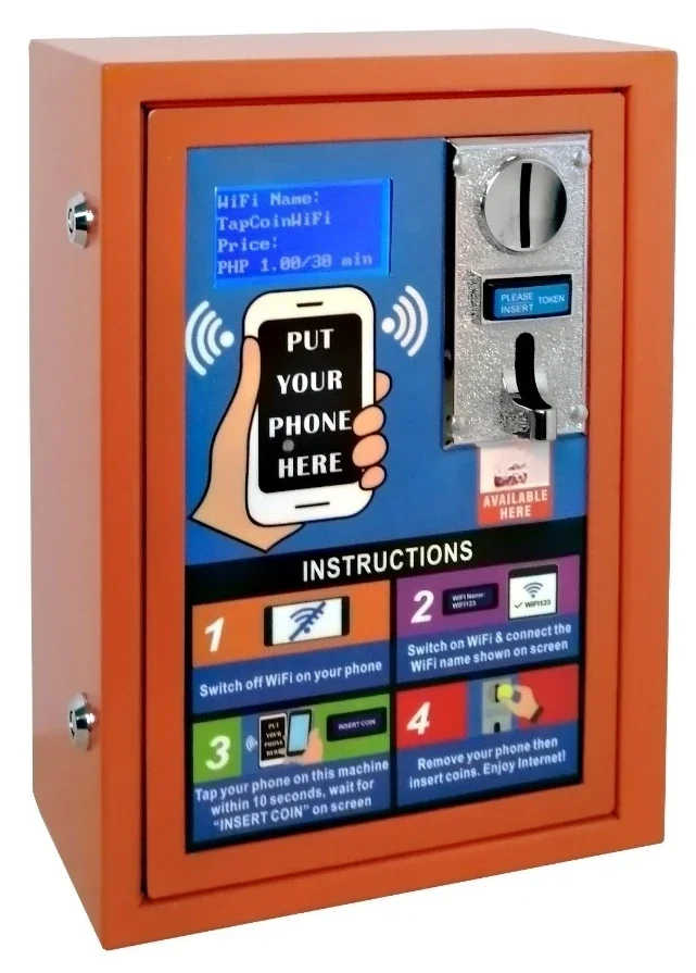 New Product Idea 2021 Steel Plate Vandal-Proof Coin-Operated Hotspot Cheap Vending Machine