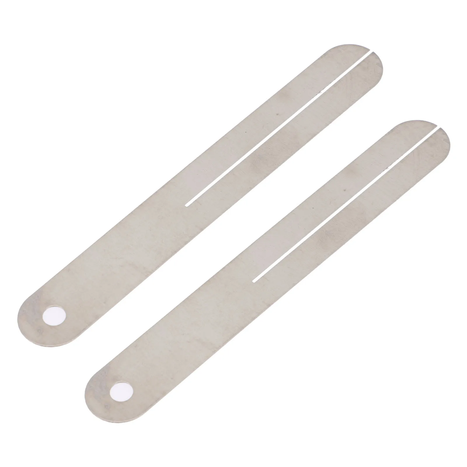 

2Pcs Guitar Fret Fingerboard Gasket Stainless Steel Sheet Practical Long Lasting Use Gift for Musicians Guitar Fret Gasket