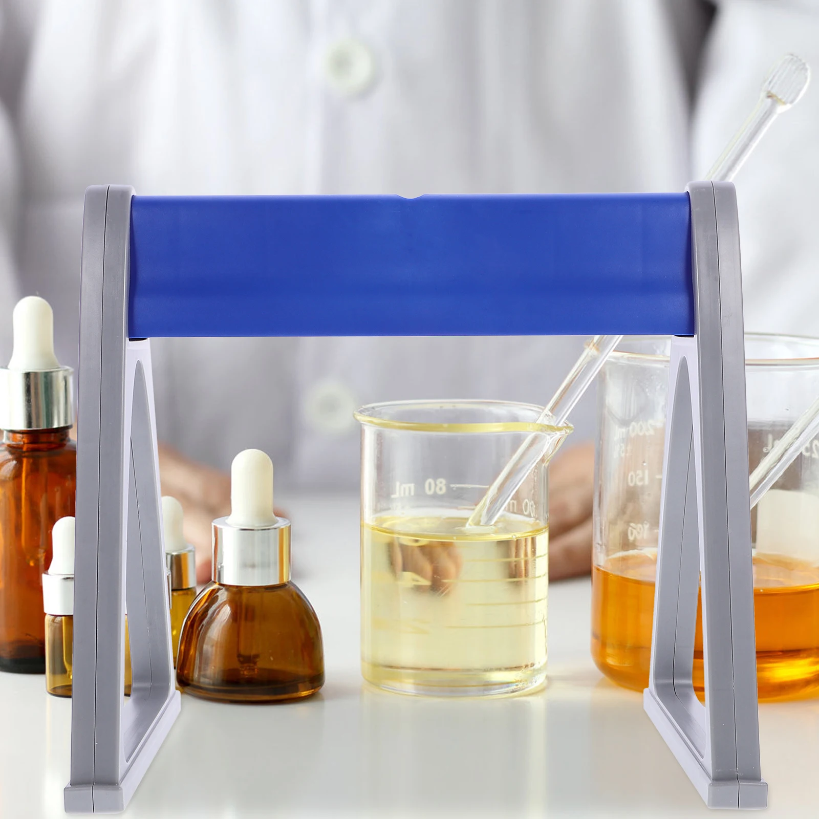 

1PC Pipette Stand Laboratory Plastic Linear Holder Rack for Pipettes Storage Display Lightweight Lab Tools