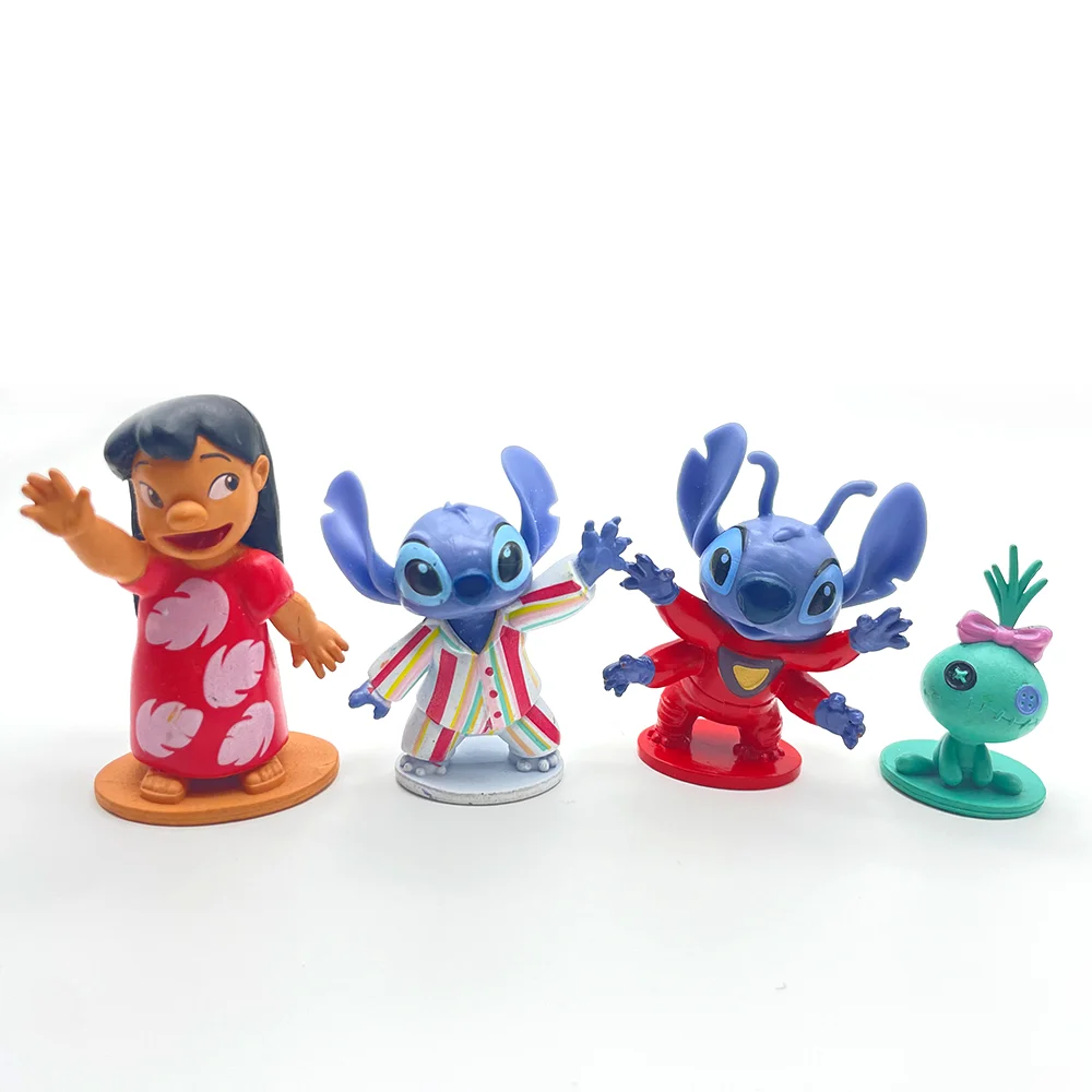 10 قطعة/المجموعة غرزة الملاك الدمى اليدوية أنيمي الكرتون لطيف نموذج سيارة الحلي لعب الأطفال كعكة القبعات العالية أفكار هدية عيد