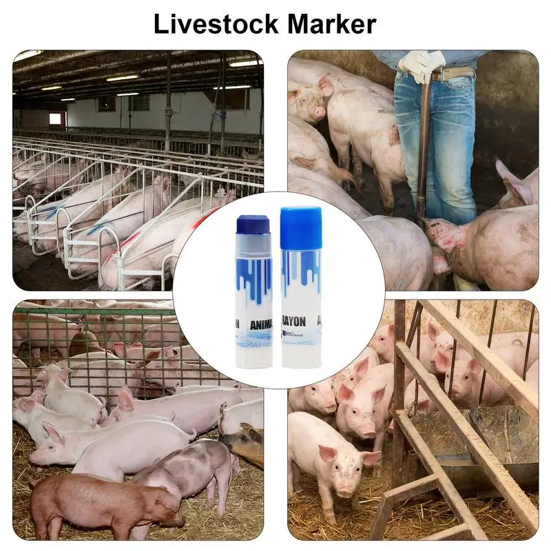 Schwein Markierung stift Tier Markierung stift hochreiner Paraffin Haustier Markierung stift Vieh Markierung farbe Stift sicher für alle Tiere