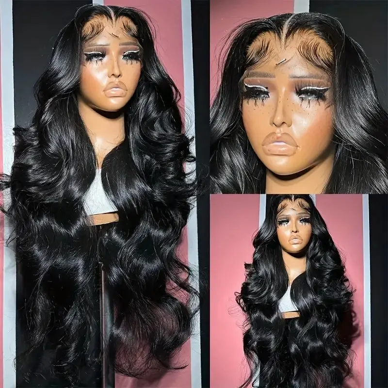 Rosabeauty Body Wave Lace Frontal Wig 13X4 Front Human Hair HD 13X6 Transparent 5X5 Ready To Wear Glueless Wig 250 Density