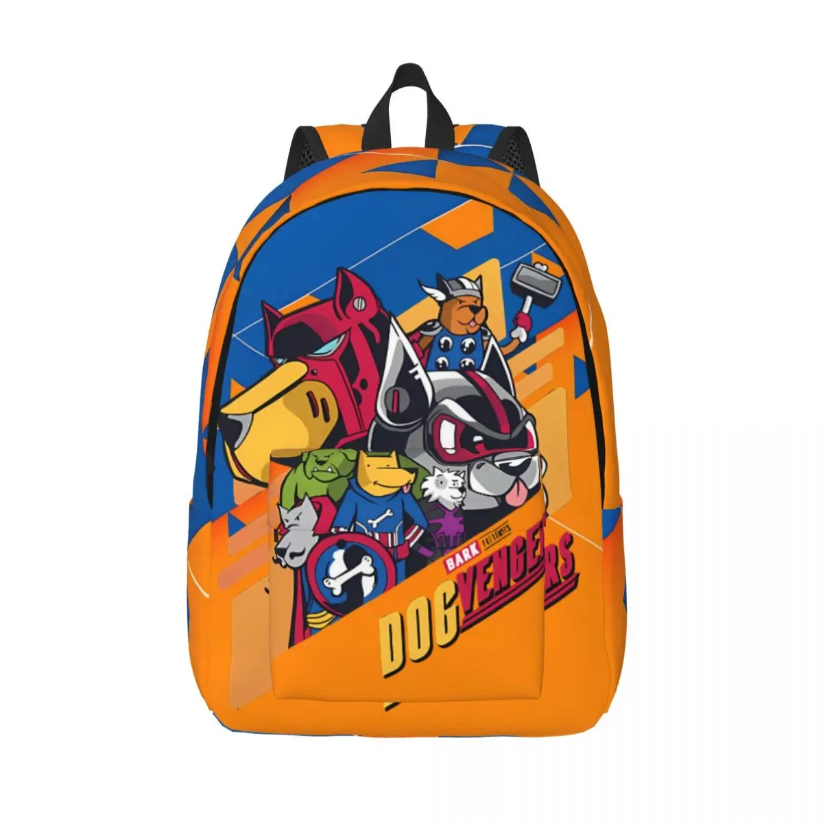 

Weekend Picnic Dog Avengers Zipper Closure Fashionable Iron Man Bookbag Students Handbag Back To School Gift