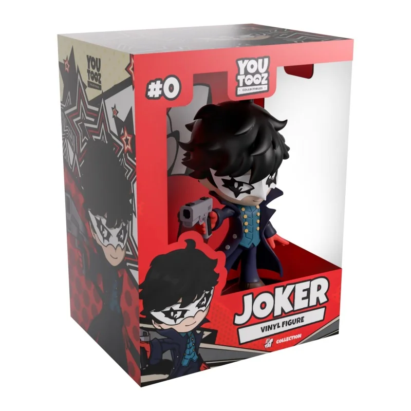 

hot Youtooz Persona 5 Tactica Joker Phantom Thief Mona Erina Vinyl Non Articulated Figure With Mask creative Model Toy fans gift