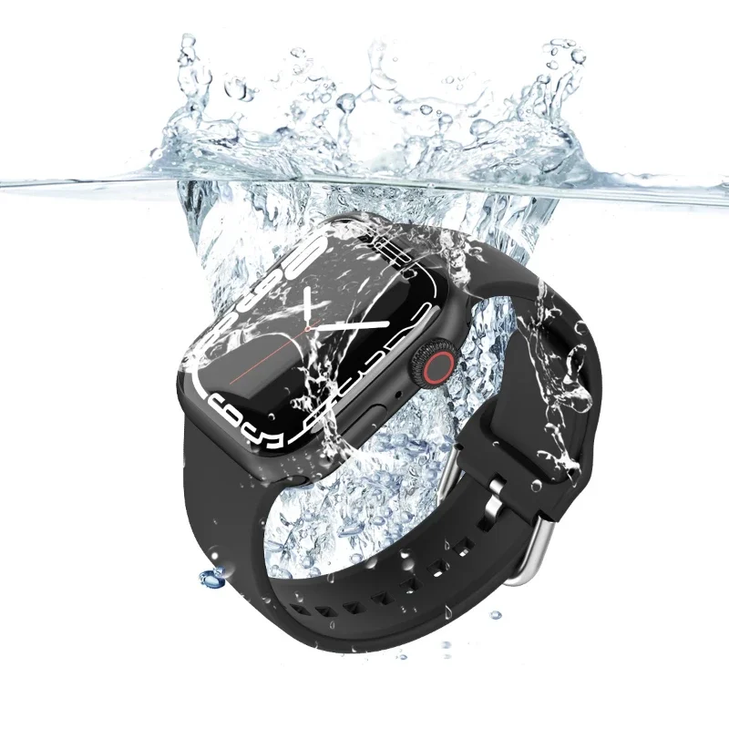 الفرقة لساعة أبل 46 مللي متر 42 مللي متر 49 مللي متر 45 مللي متر 44 مللي متر 41 مللي متر 40 مللي متر سيليكون حزام سوار كوريا Iwatch سلسلة الترا 10 9 8 Se 7 6 5 4