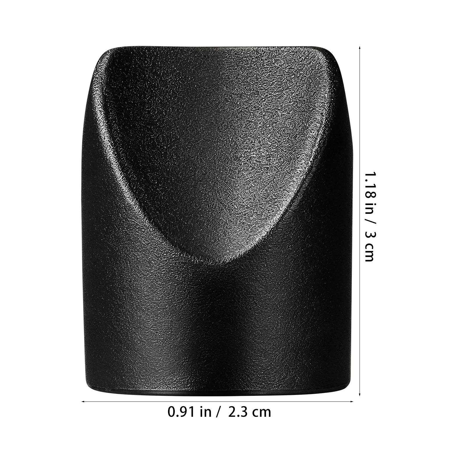 8Pcs Black Plastic Folding Chair Stability Plugs Heavy-Duty End Caps Universal Fit for Metal Upholstered Outdoor Camping Chairs