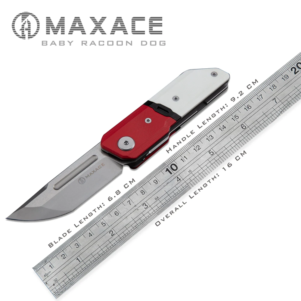 Maxace Capsule-II  Folding knife pocket knife camping portable outdoor fruit knife Survival Self-defense Collection And Gift