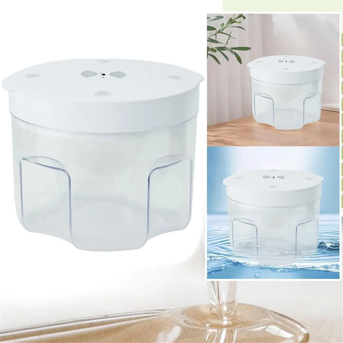 송진 버블 리무버, 5 분 내 99.9% 버블 제거, 에폭시 송진, 실리콘 몰드, 공예품용 진공 탈기, EU 플러그, 2L