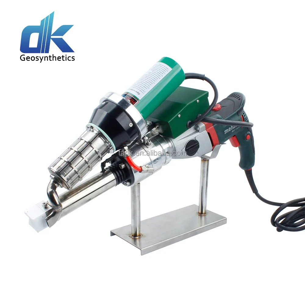 

1800w Geomembrane Welding Machine Hot Air Extruder Welder