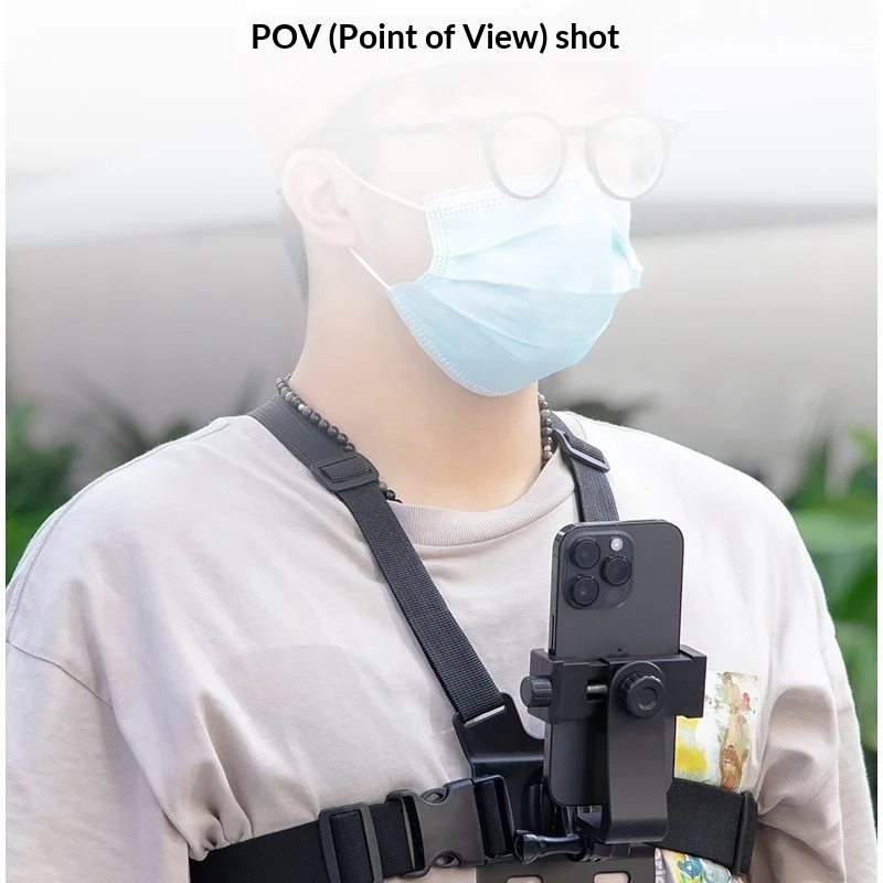 

Новый нагрудный ремень с фиксированным ремнем, плечевой ремень, универсальная стрельба из артефактов, подставка Tiktok, езда на открытом воздухе