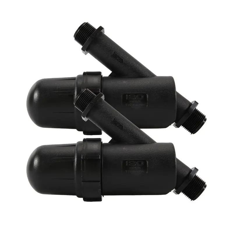 ABXF-2-Pack Inline Y Filter For Drip Irrigation With Mesh Screen, 3/4