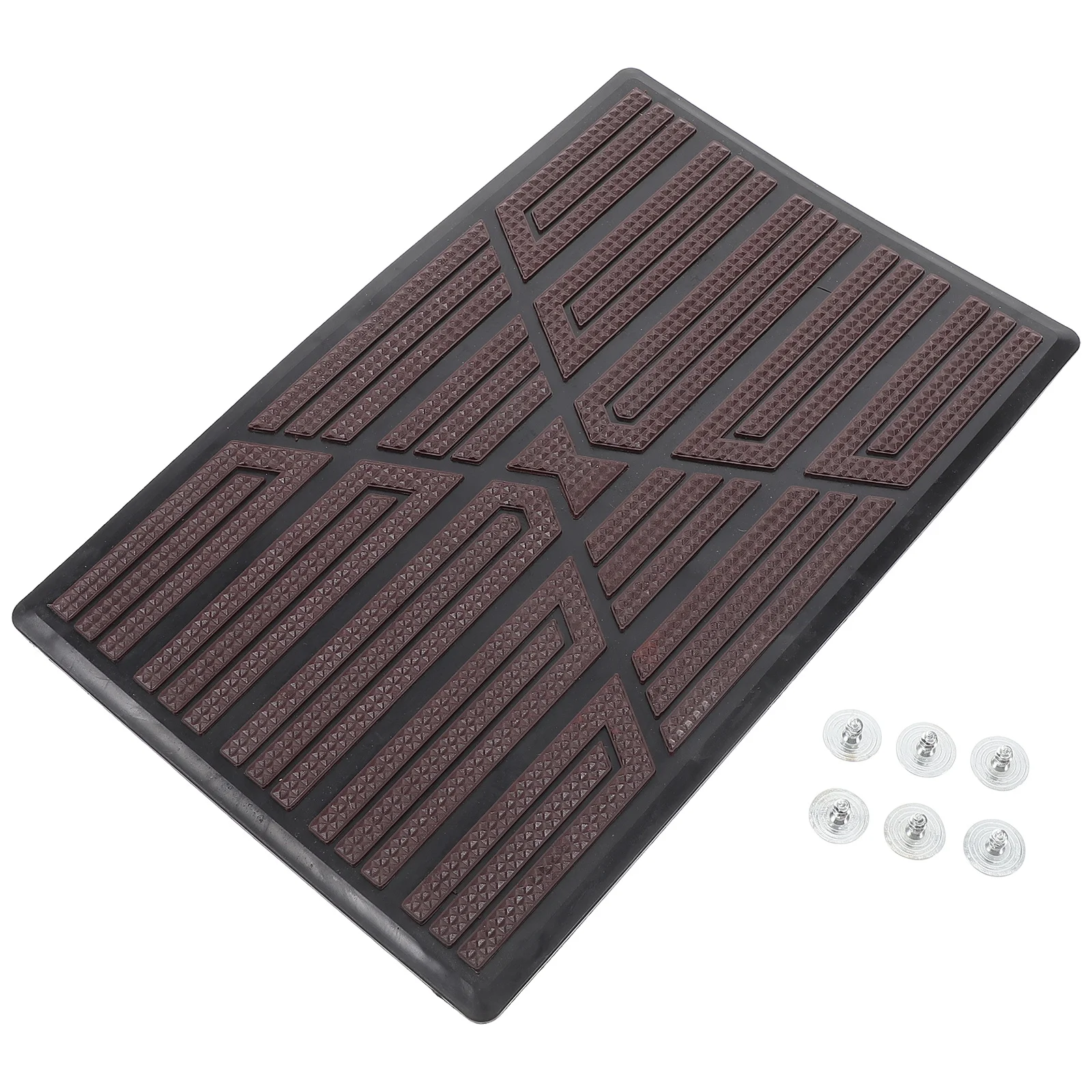

Car Floor Carpet Auto Floor Mat Patch Heel Scuff Plate Non Slip Car Footrest Pedal Pad for Cars Vehicles Trucks Suvs