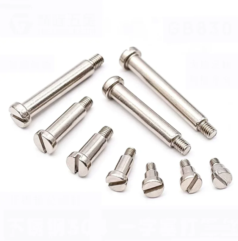 304 Stainless Steel Slotted Positioning Plug Shoulder Screw M1.6 M2 M2.5 M3 Equal Height Limit Step Bolt  Limit Plug Set Screw