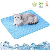 Dog Cooling Mat Summer Pet Ice Mat Mesh Breathable Pet Blanket Cat Sofa Bed Sleeping Pad For Small Big Dogs Cats Pet Accessories