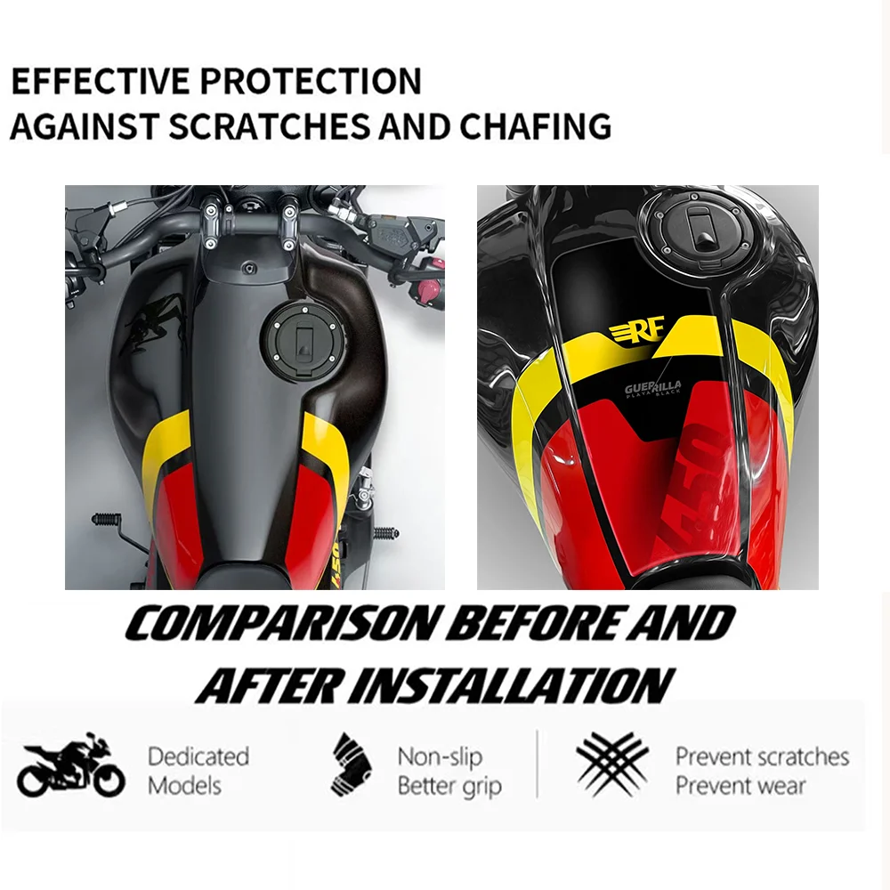 For Guerrilla 450 Playa Black FM-1161 Waterproof Protective Sticker Motorcycle Stickers Kit Motorcycle Sticker
