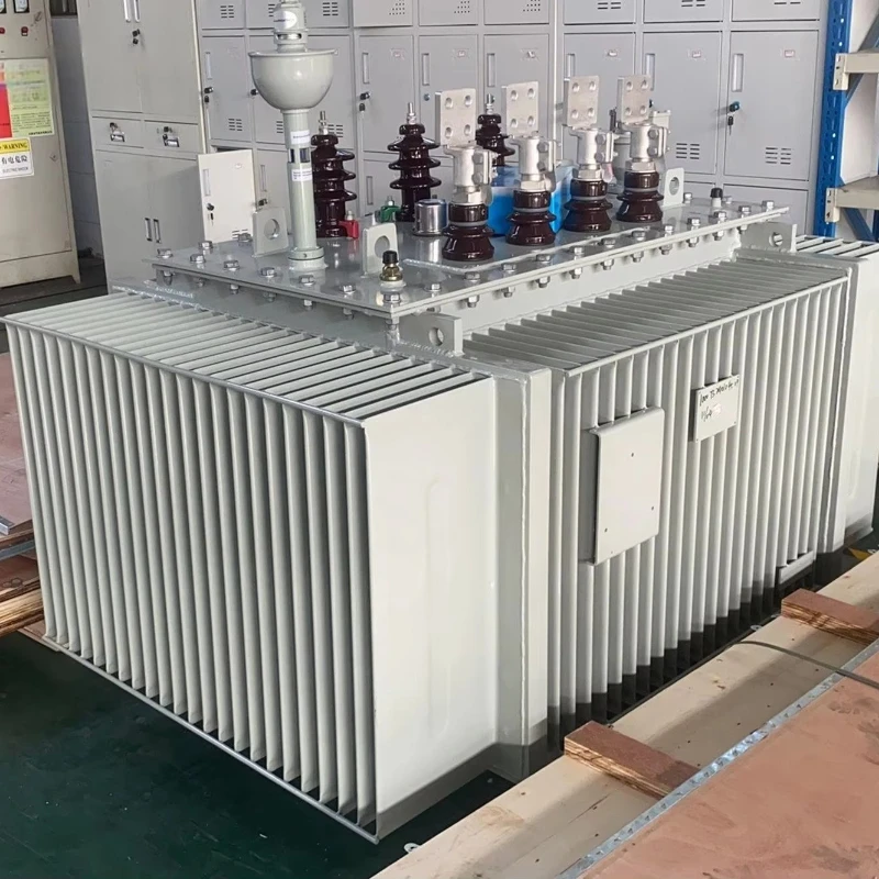 Three-Phase Oil-Immersed Power Transformer Multi-Winding Coil High Input Voltage (3kV-35kV) Low Output Voltage (220V-415V)