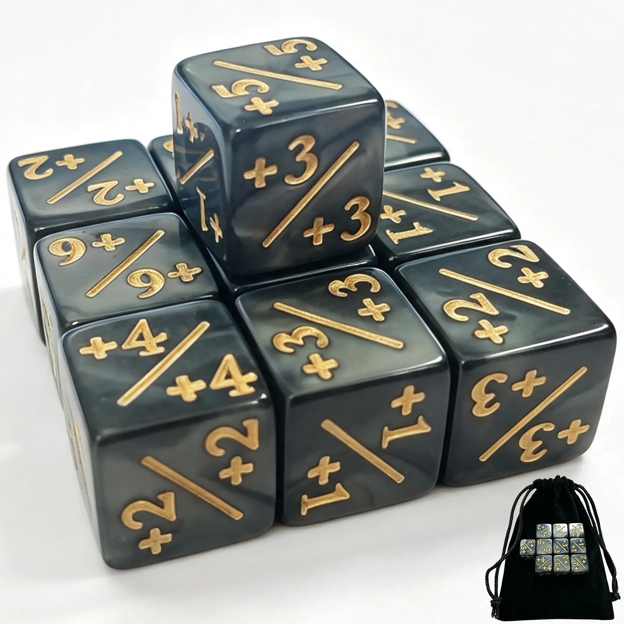 10pcs Dados Counter DND MTG +1 - Game Token Counter review and price