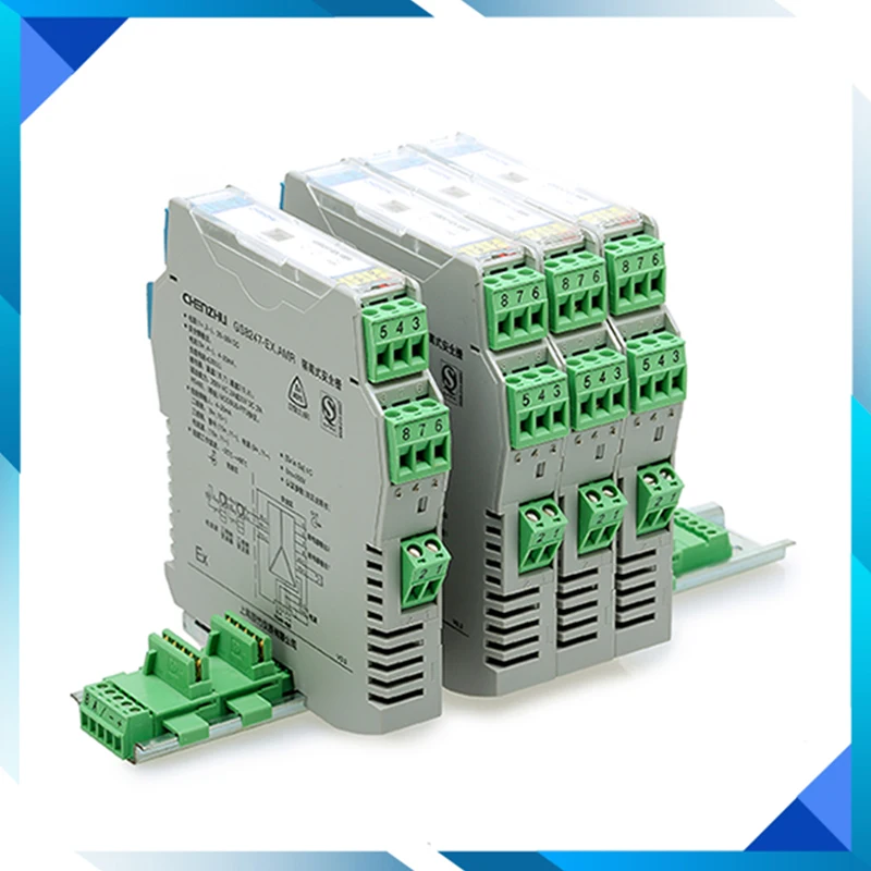 Isolated Barrier Signal Isolator 1 Input 1 Output RTD TC Pt100 Cu50 Cu100 Thermocouple 20 to 35V DC Ex ia Ga IIC