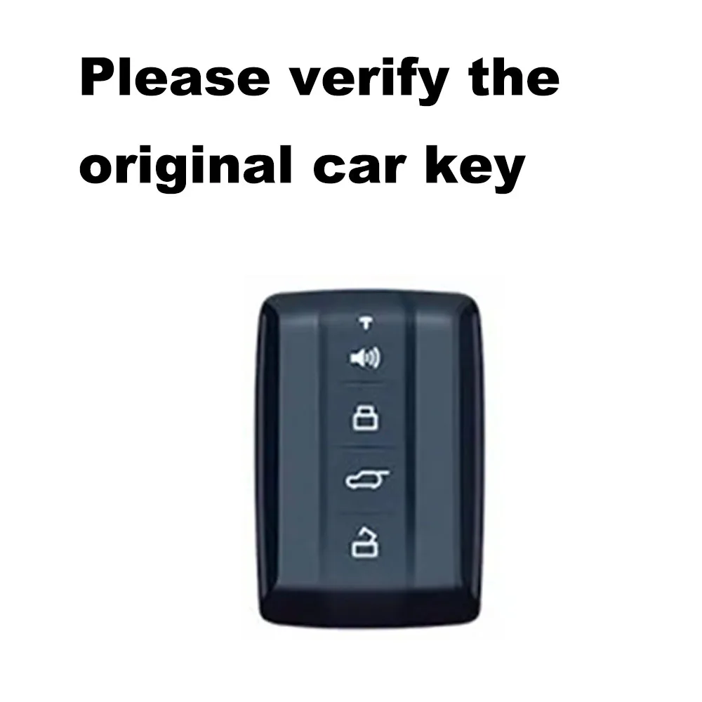 TANK Car Key Case Carbon Fiber Texture Metal Key Cover For GWM Tank 300 2026 Model Luxury Key Shell With Keyring Strap
