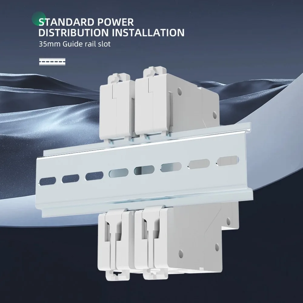 Picture 5: GEYA 1-63A Smart WiFi Circuit Breaker TUYA MCB with LCD Display ​SafetyOver Current Under Voltage Wireless Remote Control Switch