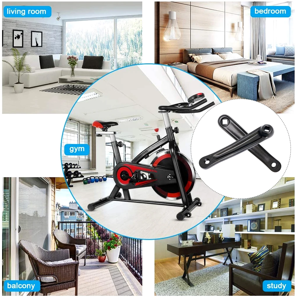 

1 пара 170 мм комплект шатунов для велосипеда, левый и правый алюминиевый сплав, полые шатуны для шоссейного велосипеда, сменные принадлежности для езды