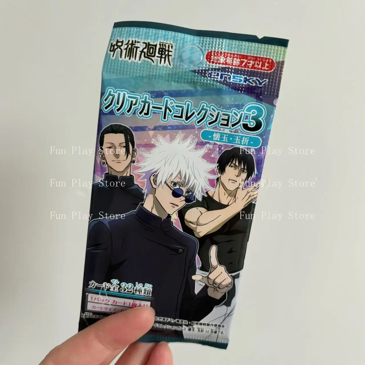 Genuine Jujutsu Kaisen Satoru Gojo Itadori Yuji Anime Peripheral Cards Stickers Badges Acrylic Pendants Fan Collection Gifts
