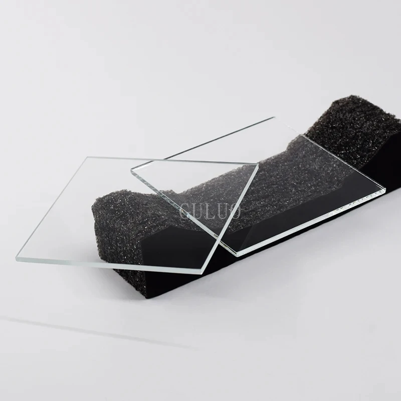 

Lab FTO Conductive Glass 100*100*2.2mm 12PCS 7 Ohm Conductive Coated Tin oxide glass High light transmittance for solar cell ele